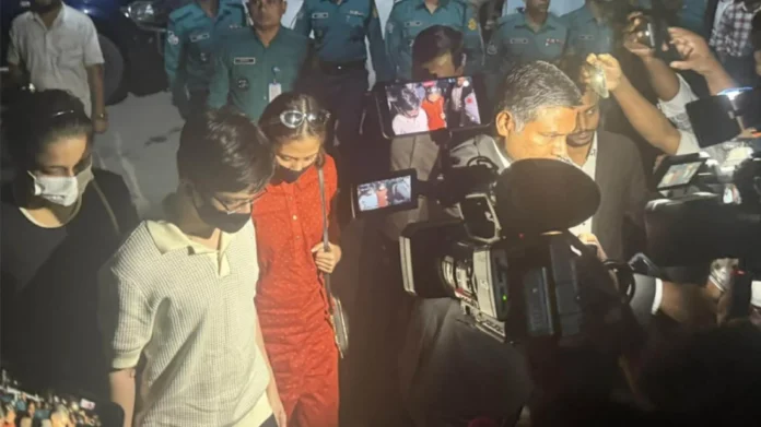 আদালতে মেহজাবীন