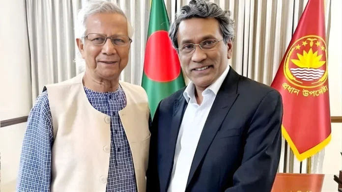 প্রধান উপদেষ্টা ও আলী রিয়াজ।