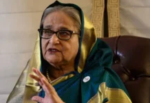ক্ষমতাচ্যুত প্রধানমন্ত্রী শেখ হাসিনা অবসরের ভাবনা প্রত্যাখ্যান করলেন