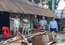 কিশোরগঞ্জের পাকুন্দিয়ায় রাতের আঁধারে মুক্তিযোদ্ধা সংসদ কার্যালয় ভাঙচুর ও লুটপাট