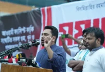 আওয়ামী লীগ ও বিএনপির এই দুই শক্তির বিরুদ্ধে সমানভাবে লড়াই চালিয়ে যেতে হবে