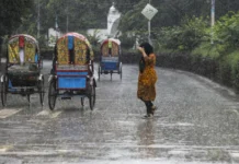 ঢাকাসহ ছয় বিভাগে অতিভারী বৃষ্টির পূর্বাভাস দিয়েছে বাংলাদেশ আবহাওয়া অধিদপ্তর, বাড়তে পারে বন্যার ঝুঁকি
